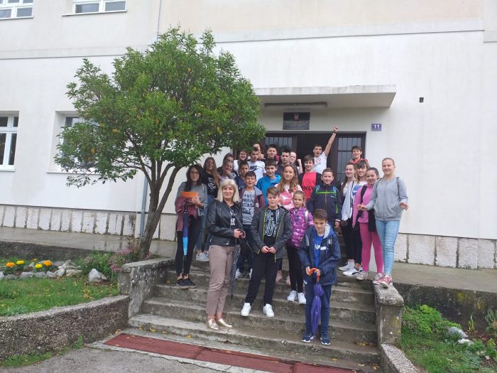Posjet Vijeća učenika našoj područnoj školi u Prgometu